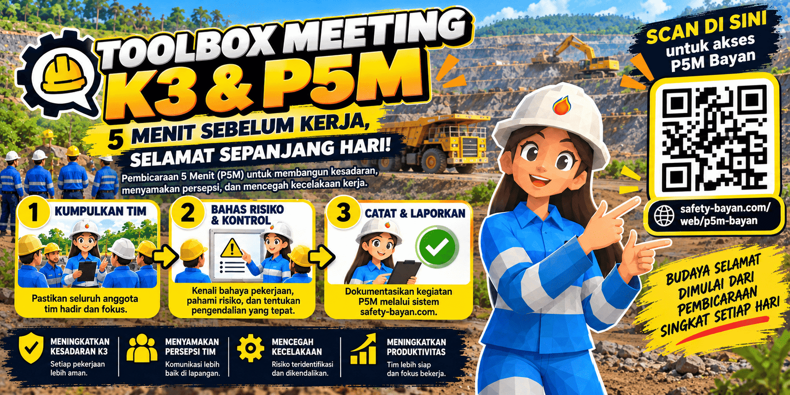 Catat Kegiatan P5M Melalui Aplikasi